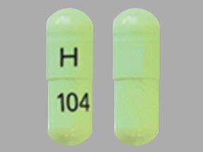 h104 green capsule