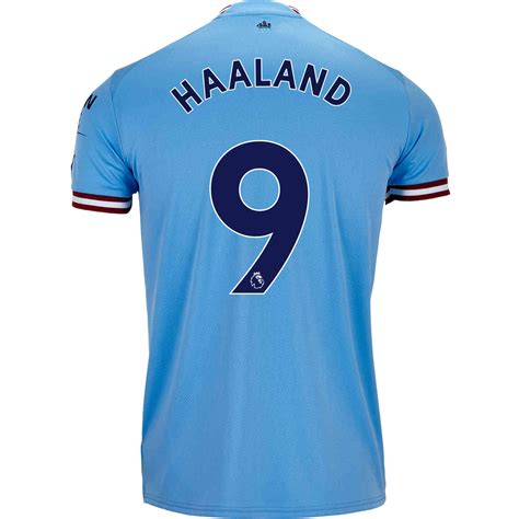 haaland jersey front and back