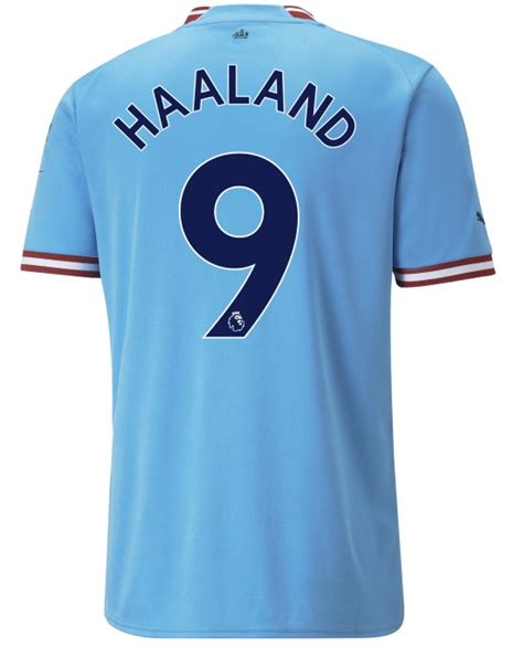 haaland kit number