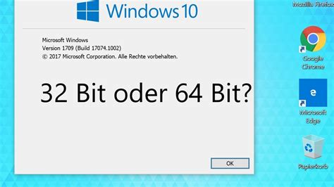 habe ich 32 oder 64 bit windows