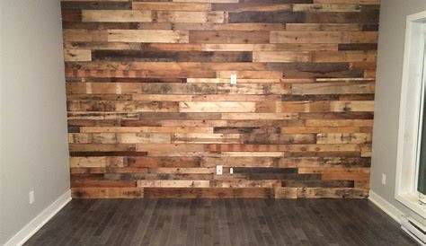 DIY mur de planche de palette! wood Mur en bois