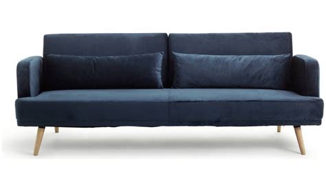 Famous Habitat Andy 3 Seater Velvet Sofa Bed Best References