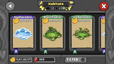 Habitat Cap Dragonvale