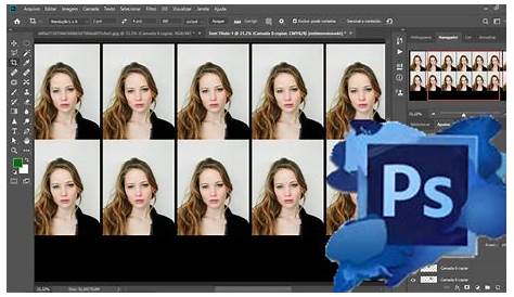 How To Create Photo 3x4 & 4x6 In Adobe Photoshop CC 2015 - YouTube