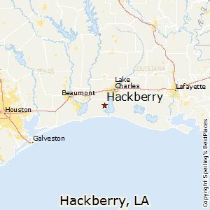 Hackberry La Map