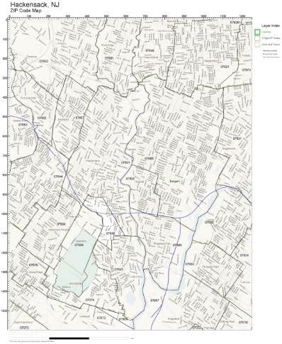 Hackensack Full Zip Code
