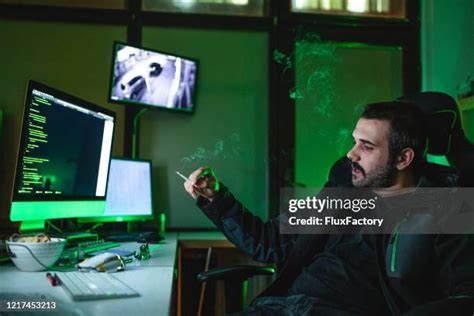 Hacker Smoking
