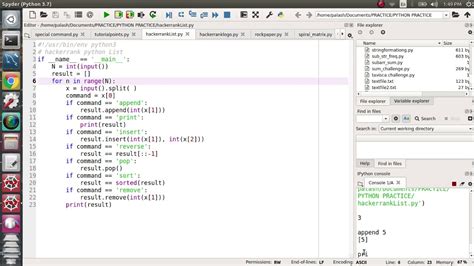 hackerrank python coding questions and answers
