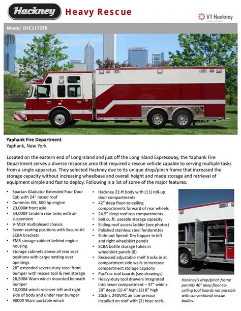 Hackney Rescue Vehicles