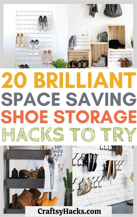 Hacks For Shoe Storage