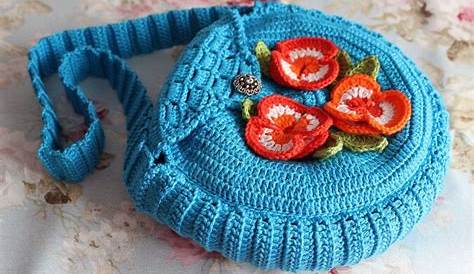 Häkelmuster: Tasche häkeln - eine Anleitung | Crocheted bags, Crochet