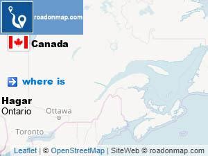 Hagar Ontario Map