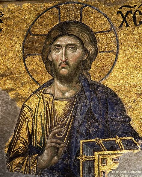 hagia sophia jesus mosaic