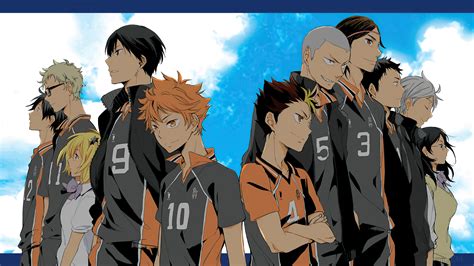 haiku anime volleyball characters
