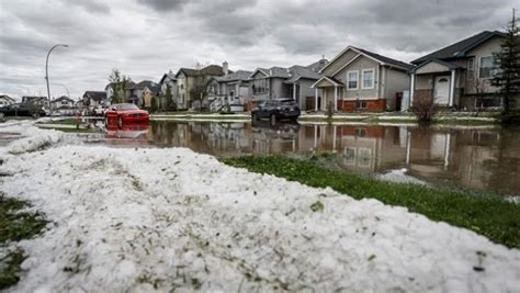 hail storm in alberta last night