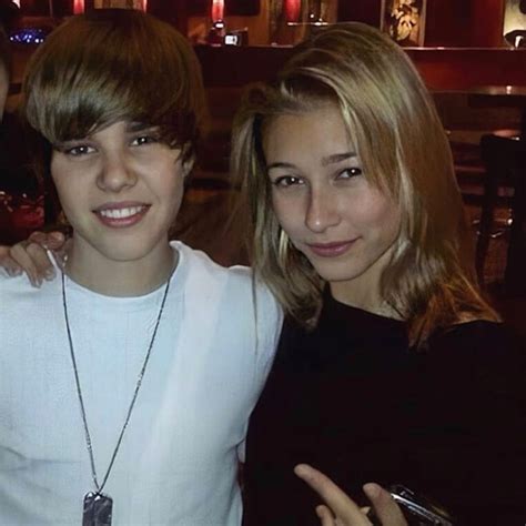 hailey bieber and justin bieber young