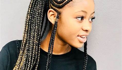 Hair Salon Braids South Africa Braided Ponytail styles Frontal styles Girls Black