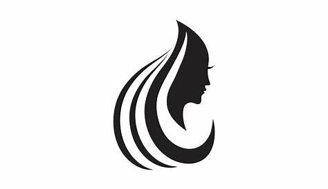 Illustration Hair for Salon Logo Creative Illustrator