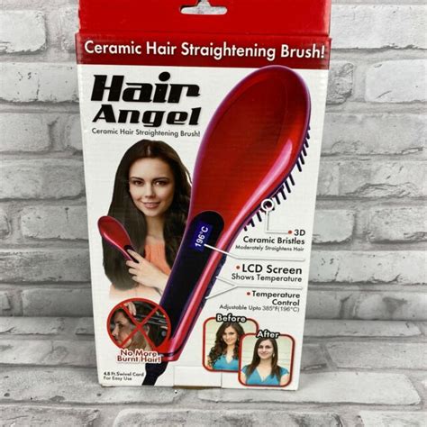 hair angel ceramic hair straightening brush reviews