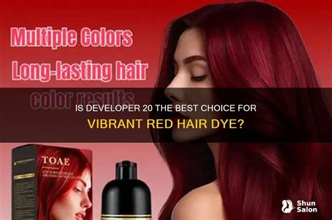 Hair Dye Red Developer