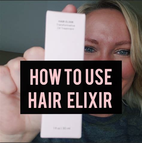 Hair Elixir How To Use
