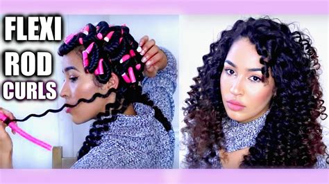 Hair Rollers Tutorial Heatless