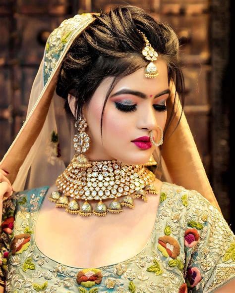 Perfect Hair Style Indian Bridal Makeup For Hair Ideas