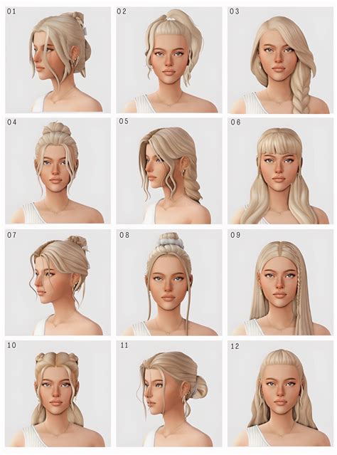 hair styles collection tutorial guide design examples DIY