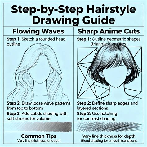 hair styles guide tutorial examples tutorial examples