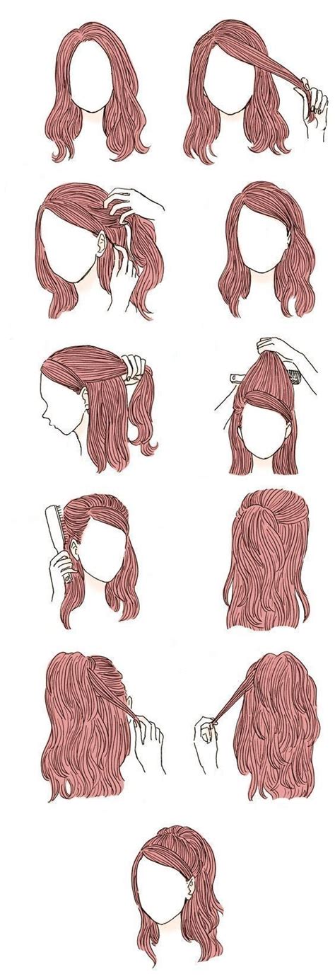 hair styles tutorial diy design tutorial ideas examples aesthetic