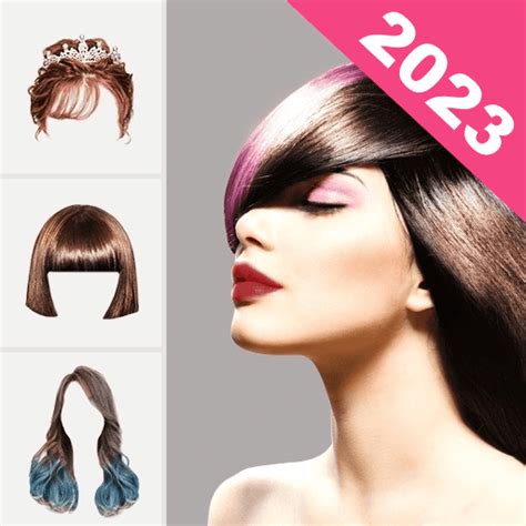 Hairstyle Changer app, virtual makeover women, men for Android APK