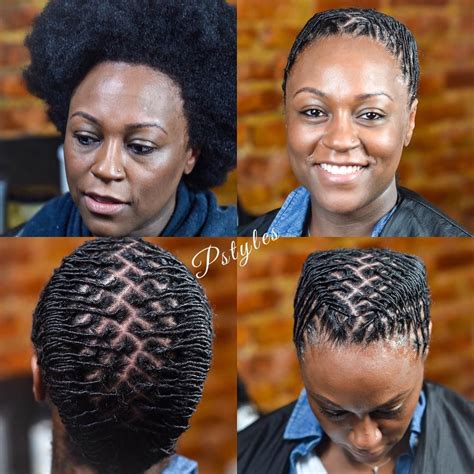 DMV Pro. Loctician Pstyles on Instagram “Three yrs of growth, then and