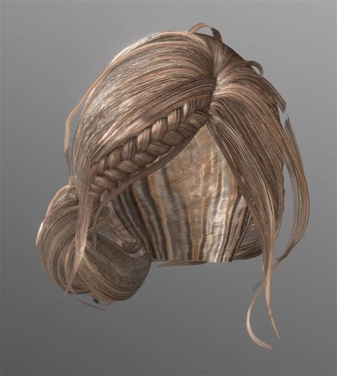 hairstyle 3d model