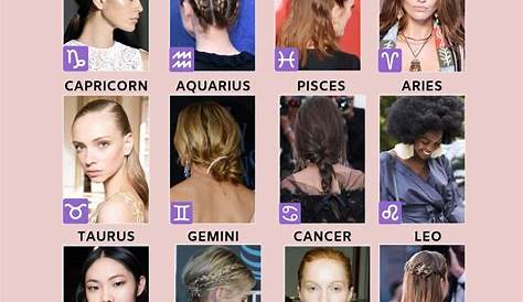 Hairstyles Zodiac Signs Pin By Lucille On