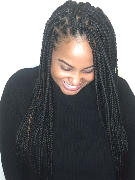 Perfect Hairstyles For Medium Knotless Braids For New Style