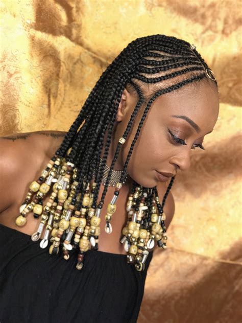 Fresh Hairstyles To Do With Braids And Beads Trend This Years