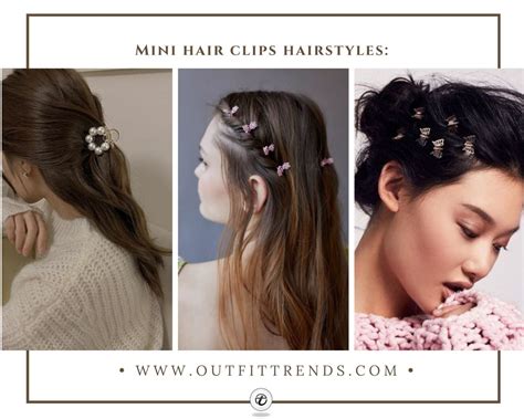 Hairstyles Using Mini Claw Clips