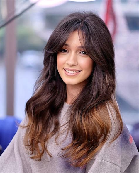  79 Gorgeous Hairstyles With Long Curtain Bangs For Hair Ideas