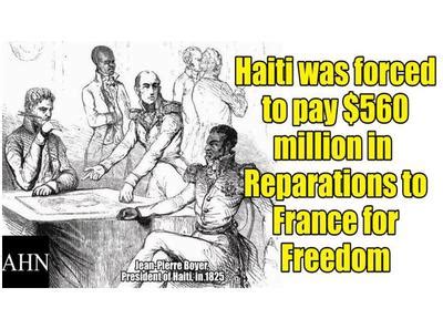 haiti had to pay france