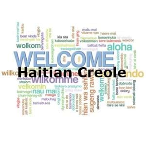 haitian creole language code