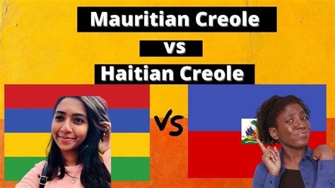 haitian creole vs mauritian creole