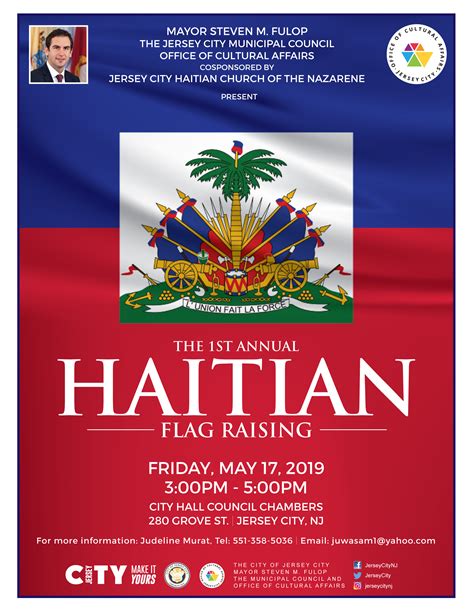 haitian flag day flyer