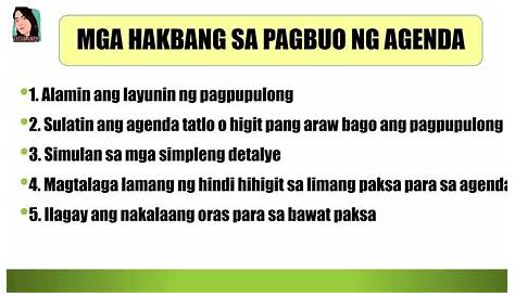 Mga Hakbang sa Paggawa ng Akademikong Sulatin Larang- Carrel - Mga