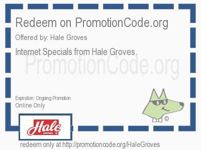 Hale Grove Promo Codes