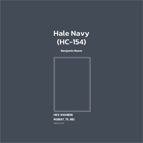 Hale Navy Paint Code
