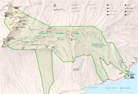 haleakala map park