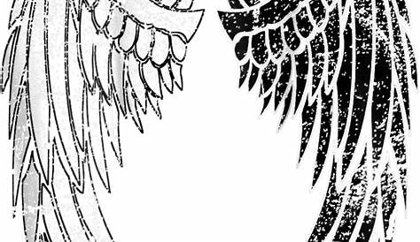 half devil half angel wings tattoo - animalartdrawingsketchesfox
