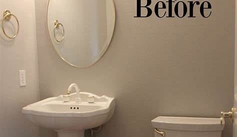 7+ Small Powder Room Ideas for a Beautifully Decorated Half Bath | Abby