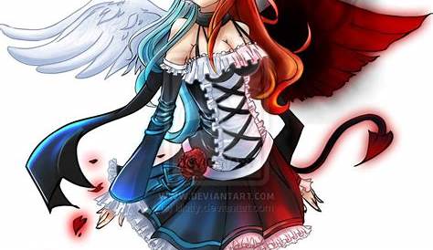 Half Angel Half Demon by AnimeZombie21 on DeviantArt