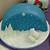 half moon christmas cake ideas